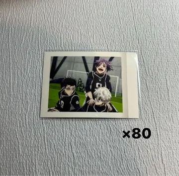 블루 록 나기 세이시로 미카게 레오 츠루기 잔테츠 파샤 카드