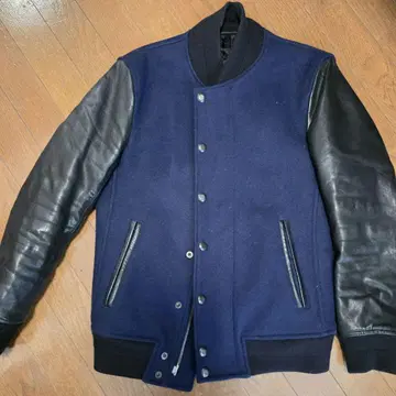 라운지 리자드 바시티 자켓 네이비/블랙 사이즈 2