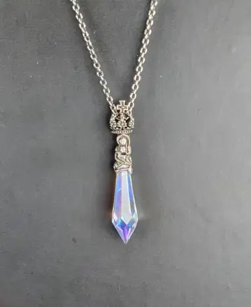 [11/10까지 판매] 925 크라운 크리스탈 드롭 탑