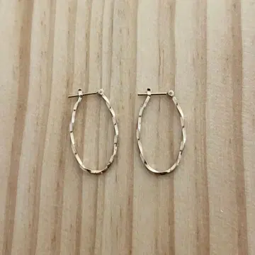 느와르 드 푸피 K10 후프 귀걸이