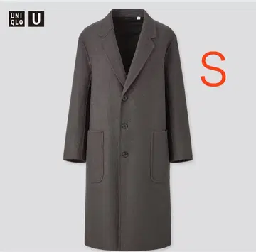 유니클로 U 더블 페이스 오버코트 S