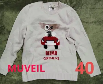 MUVEIL 뮤베일 그렘린 기즈모 니트 레어 40 베이지