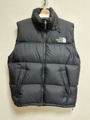 인기 재고 레어 THE NORTH FACE 블랙 눕시 다운 베스트 L