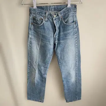 리바이스 501 라이트 블루 스트레이트 데님