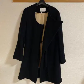 끌로에 울 코트 벨트 포함