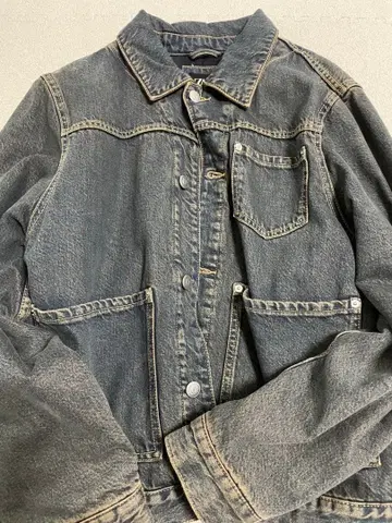 ZARA 다크 블루 데님 자켓