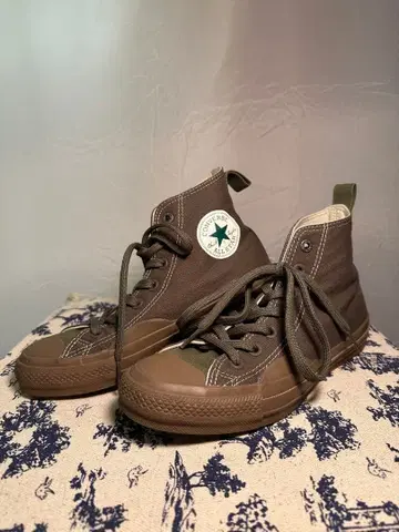 [ 레어 ] L.L.Bean x CONVERSE 스니커즈 올리브 24.5