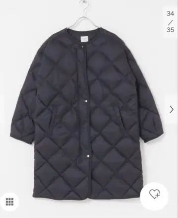 어반 리서치 DOORS 라이트 다운 퀼트 롱 코트