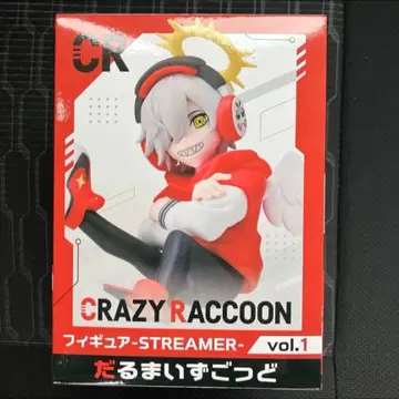 CRAZY RACCOON CR GIGO 피규어 달마God