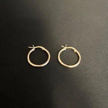 실버 후프 귀걸이 silver925