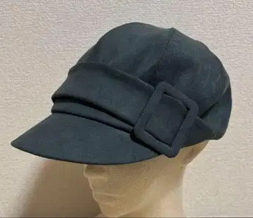 다크 그린 헌팅 캡 버클 포함