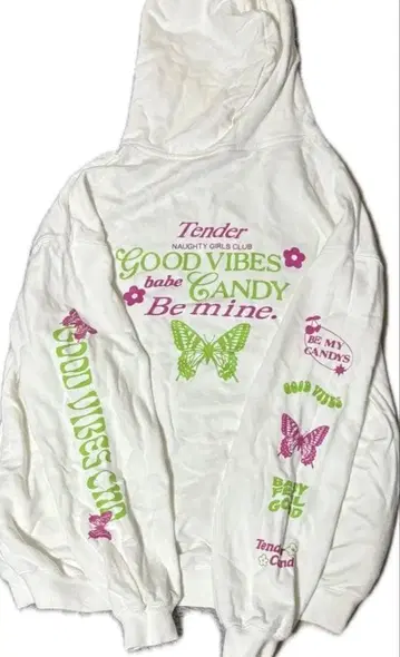 CANDY STRIPPER 후드티