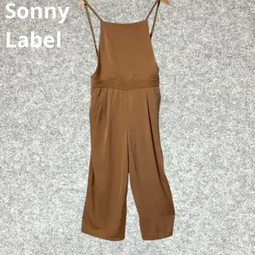 Sonny Label 베이지 스트레이트 레그 살로펫
