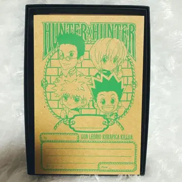 헌터헌터 엽서용 스탬프 키루아 크라피카 희귀 레어 곤 레오리오