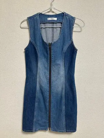 moussy 마우지 데님 원피스