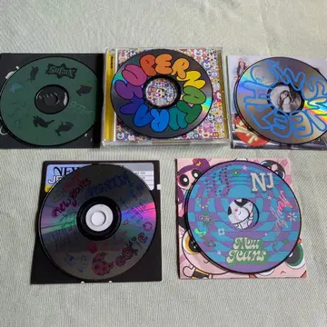 newjeans CD만 5장 세트 1st get up ditto 등