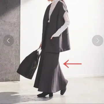 [ emmi ] 던보드 머메이드 스커트 사이즈 0