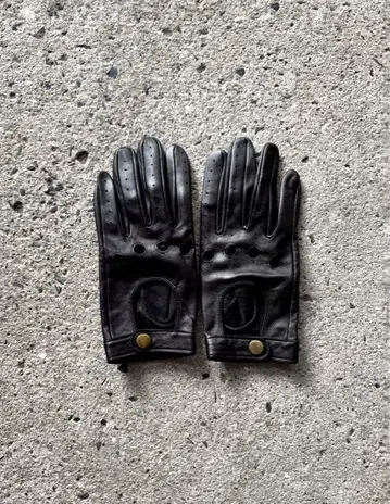 고급 가죽 드라이빙 그로브 남성용 S 사이즈