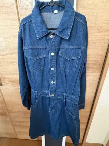 데님 원피스 데님 블루