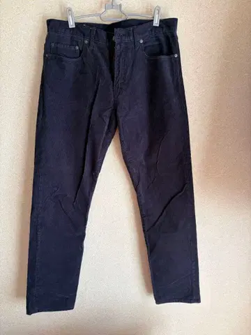 GAP 다크 네이비 스트레이트 코듀로이