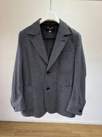 haversack 하버색 하운드투스 체크 자켓