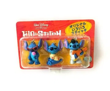 헤이세이 레트로 디즈니 릴로&스티치 미니 후크 포함 참 피규어