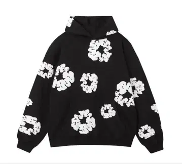 데님 티어스 후드티 M