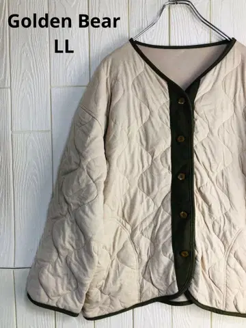 Golden Bear 베이지 퀼팅 자켓 LL 사이즈