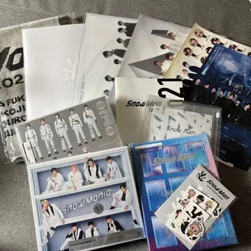 Snow Man Mania Labo 굿즈 스티커 DVD 묶음 판매