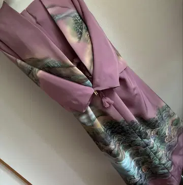 기모노 리메이크 볼레로 포함 원피스