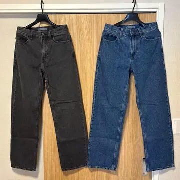 유니클로 스트레이트 청바지