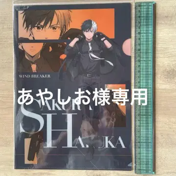 윈브레 사쿠라 하루카 훼미리마트 A4 클리어 파일 에이전트 상점가 돕기