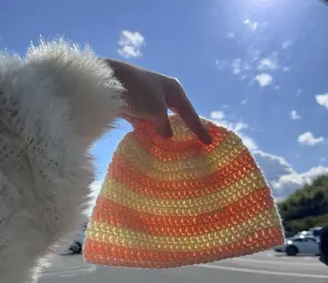 비니 니트 모자 크로셰 모자 크러셔 모자 그래니 스퀘어 모자