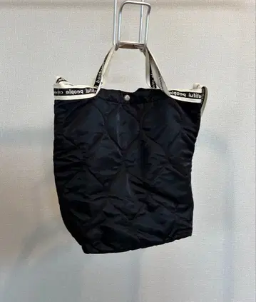 beautiful people 퀼팅 숄더백 블랙