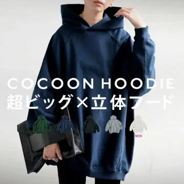 COCOON 후드티 초 빅 후드티