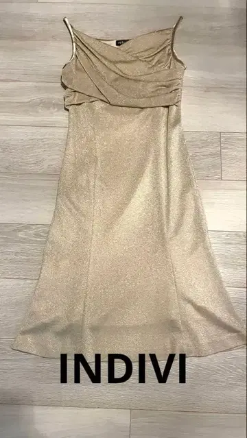 [ INDIVI ] 원피스 골드
