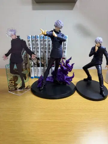 미니멀리스트 주술회전 고죠 사토루 피규어 3종 세트