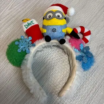 [ USJ ] 미니언 머리띠 크리스마스