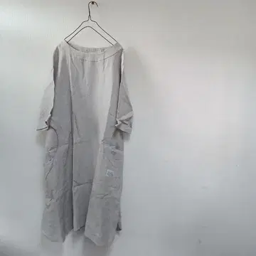 cheer 삿포로 워크 원피스 린넨 색상 미사용품