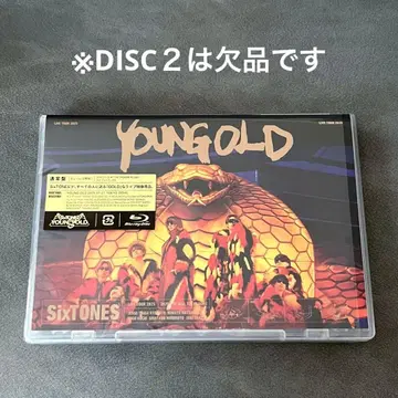 SixTONES YOUNGOLD 본편만 DISC1 Blu-ray