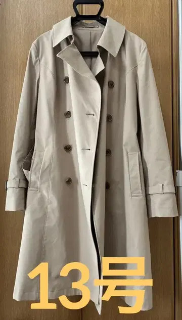 트렌치코트 허리 벨트 포함 13호 시착만 한 상품 새상품급 아오야마 양복