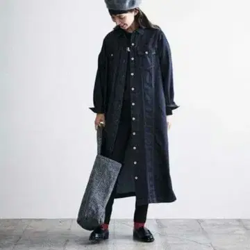 펠리시모 G 데님 원피스 XL