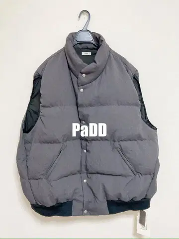 새상품 PaDD 패드 빅 실루엣 다운 베스트 다운 자켓 에스트네이션