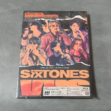 SixTONES VVS 초회반 Blu-ray 2매 세트 초회 생산 한정판