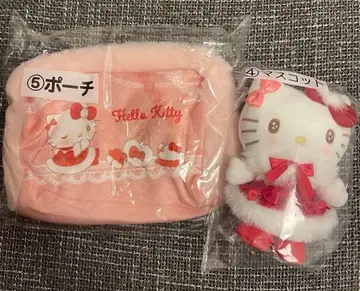 산리오 복권 헬로키티 마스코트 파우치