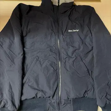 발수성 2way Ben Davis 블랙 나일론 자켓