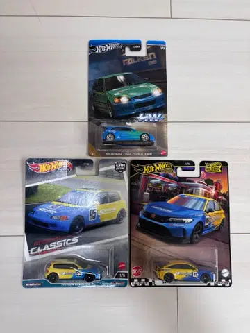 핫휠 시빅 세트