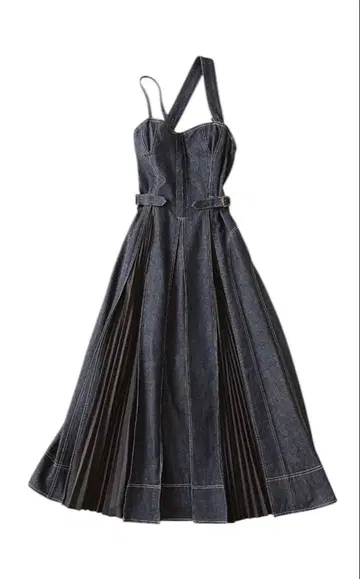 casafline 데님 스트랩 원피스, 판매되지 않으면 연내 처분 예정