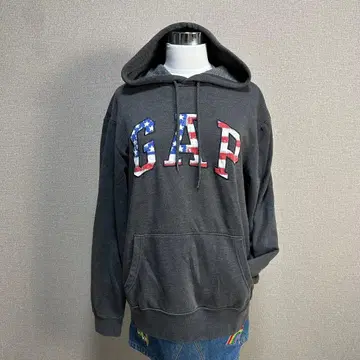 레어 GAP 갭 후드티 로고 헤이세이 갸루 y2k 그런지 그레이