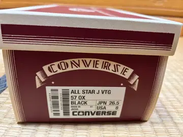 CONVERSE ALL STAR J VTG 57 0X 블랙